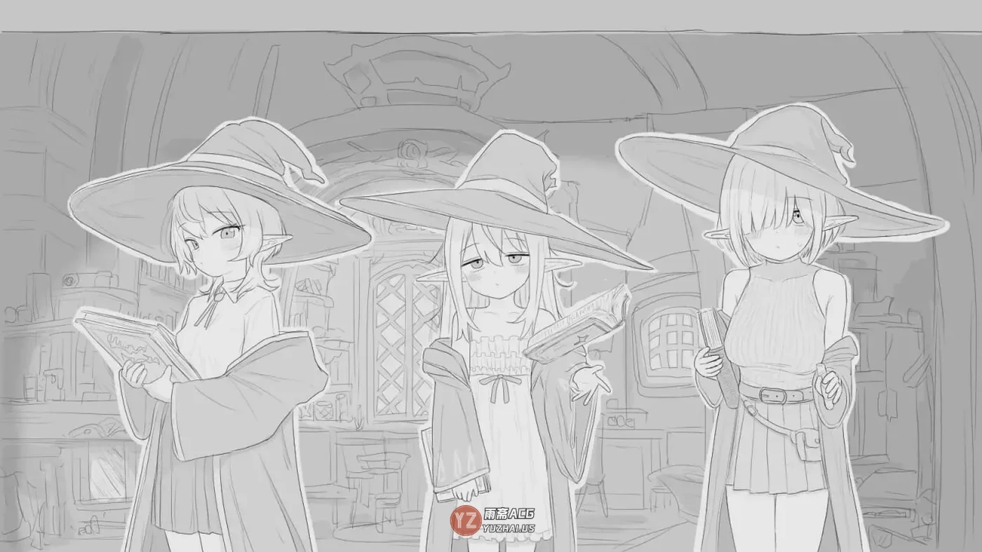 【互动SLG/动态】与隐居魔女的30天 隠居魔女との30日間 正式版 [970M]