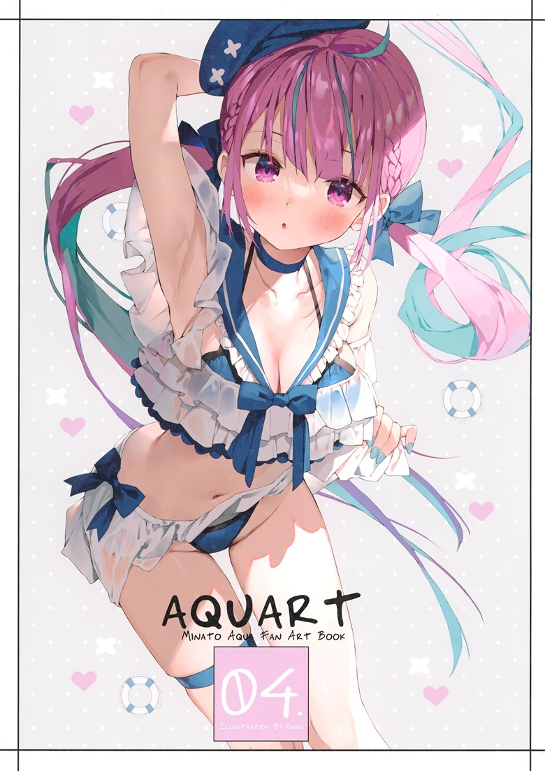 (ホロクル2nd) [まかろん大帝 (がおう)] AQUART 4 (ホロライブ)