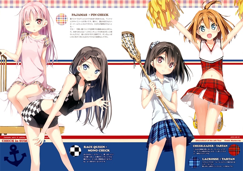 (C84) [Afterschool of the 5th year (Kantoku)] Check in Summer