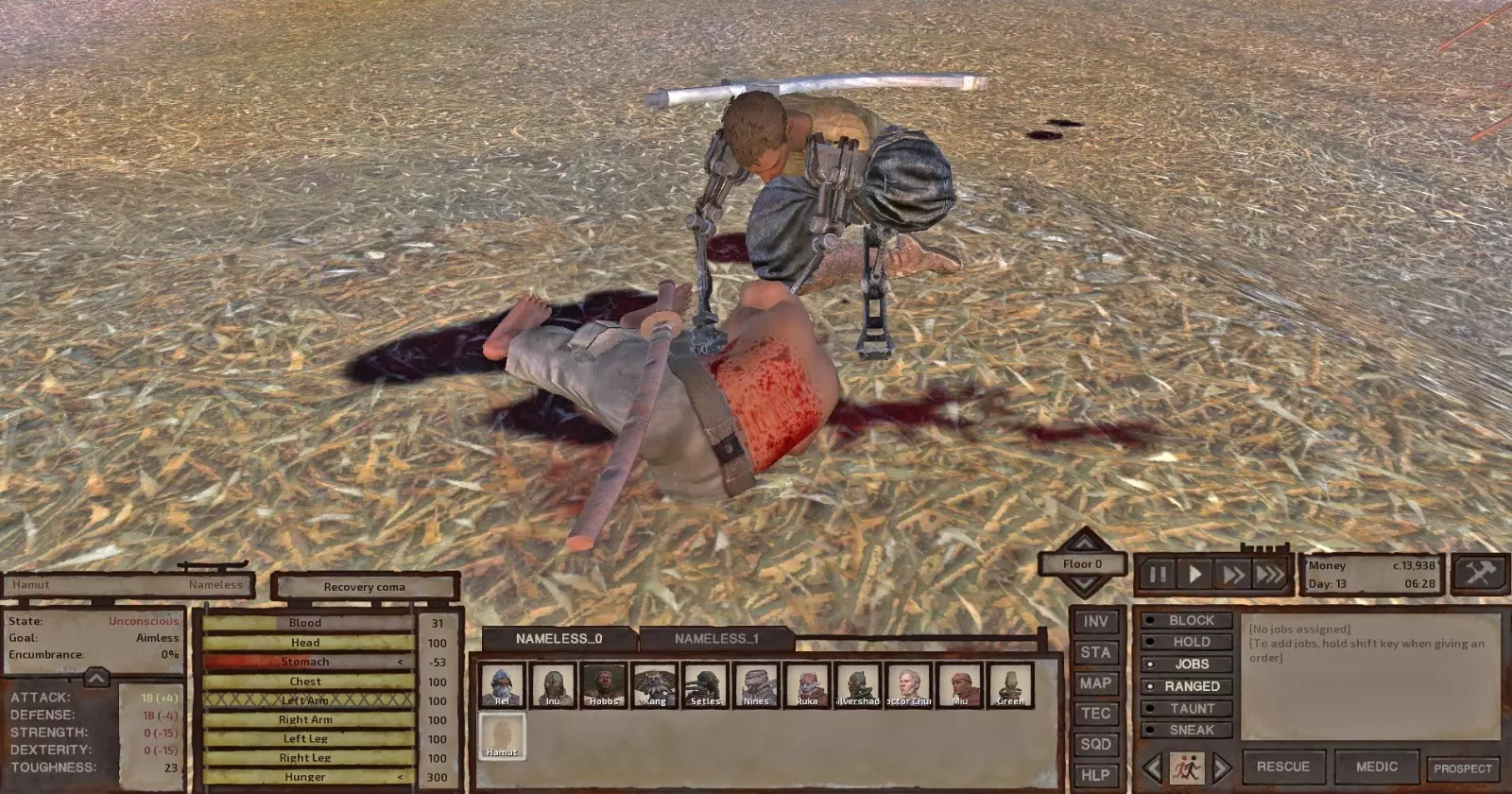 剑士 Kenshi 1.0.33 官方简体中文版 开放世界RPG 享受死亡的游戏